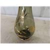 Image 3 : Decanter with Gold Trim , Art Glass , Craft with 4 Glasses 