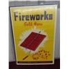 Image 3 : 2 Fireworks Advertising Posters : Standard Fireworks 10'' x 15'' , 