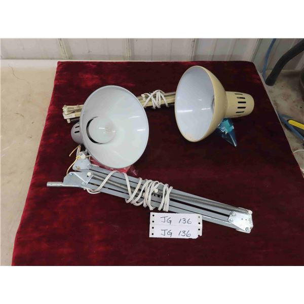 2 Desk Lamps 