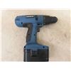Image 2 : 3 Cordless Power Drills 18V   14.4V  9.6V All with Batteries , 1 Charger Black