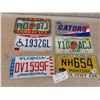 Image 1 : 5 License Plates : Florida, Manitoba, Ohio, 1 Fantasy