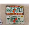 Image 2 : 5 License Plates : Florida, Manitoba, Ohio, 1 Fantasy