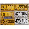 Image 2 : 19 License Plates: Manitoba, Yukon, Saskatchewan, New 
