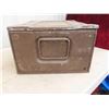 Image 2 : Metal Foot Locker 18 1/2'' x 15 1/2'' x 10'' H 