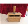 Image 2 : Brass Oil Lamp , Butter Press , Bromo-Seltzer Cobalt Bottle, Pitcher &