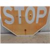 Image 8 : 2 Street Signs 'Stop' 'Slow' 24'' x 24'' 