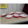 Image 1 : Pyrex Casserole Dish, Loaf Pan, Mixing Bowl, Plus 
