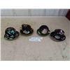 Image 1 : 4 China Teacups and Saucers Made in Japan 