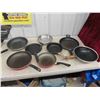 Image 1 : 7 Frying Pans , 1 Wok 
