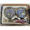 Image 2 : New Old Stock Powerfist 5'' Spot Lamp Kit with Stone Guards 