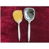 Image 8 : Birks Sterling Dresser Set  Mirror and Brush 1950 1847 Rogers Bros,