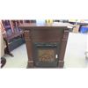 Image 1 : Fireplace Mantle with Electric Heater 43'' x 39'' x 14'' 