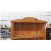 Image 2 : Pine-Style Open Shelf Cabinet 5 Tier 71'' x 29'' x 12'' 