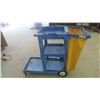 Image 1 : Covidien Rolling Janitor Cart 