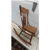 Image 1 : Vintage Pressed Back Rocking Chair 