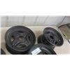 Image 2 : Set of (4) 12'' Aluminum Rims off 2015 Artic Cat Alterra 500 