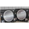 Image 1 : 2 New Artika LED Wall Mirrors with Integrated Defogger 