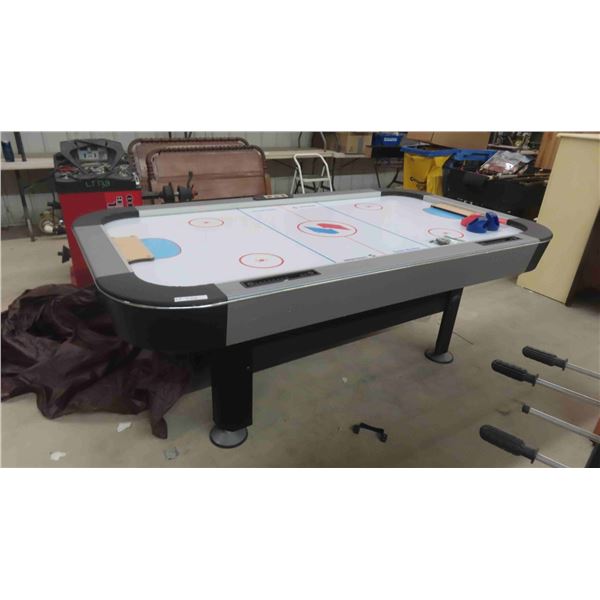 Sportcraft Turbo Air Hockey Game 31'' x 48'' x 84'' with Digital Score, Cover