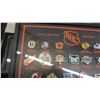 Image 3 : NHL 1996 Framed 26 Team Pin Set , 12 Assorted Picture Frames Mostly New 