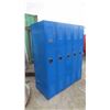 Image 2 : Set of 5 Steel Lockers 71'' x 60'' x 24'' 