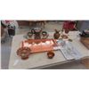 Image 1 : Silverware and Copperware: Tea Set, Planter, Dish, Pitcher, Trays, Plus