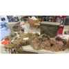 Image 1 : Metal Military Ammo Box , Camo Hats Some with Tags , 2 Camo Covers ,
