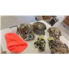 Image 4 : Metal Military Ammo Box , Camo Hats Some with Tags , 2 Camo Covers ,