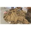 Image 8 : Metal Military Ammo Box , Camo Hats Some with Tags , 2 Camo Covers ,