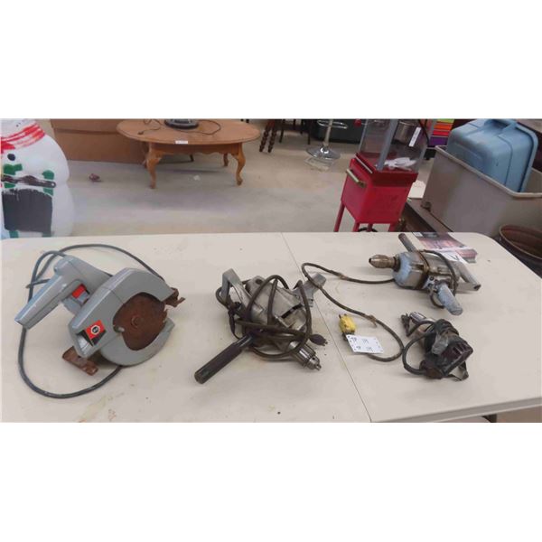 1/2'' Drill , 3/8'' Drill , Circular Saw 