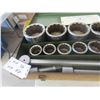 Image 2 : Industrial Tool 21pce Socket Set 1'' - Description in Photos