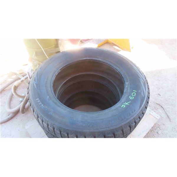 3 Bridgestone Tires 225/65R17 