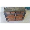 Image 1 : Antique Travel Trunk Helena Almack Gilbert Plains - SS Duchess