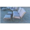 Image 2 : Patio Settee 52 1/2'' Wide , 2 Ottomans (Faded)