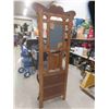 Image 8 : Hall Stand with Mirror, Hooks, Umbrella/Cane Rack 80 1/2'' x 