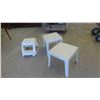 Image 1 : Stepper , 2 Patio Stands 