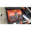 Image 2 : Ridgid 18 Volt Drill 2 Batteries, Charger & Case 