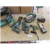 Image 1 : Cordless Tools: Makita Jig Saw, Flashlight, Grinder, No Battery or