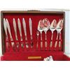 Image 2 : 70+ Pieces Silverware with Chest 