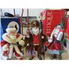 Image 11 : 3 Christmas Santas By Possible Dreams - Tallest is 12 1/2'' 