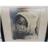 Image 2 : 2 Framed Pictures (1) Sketch 12'' x 13'' (1) First Swim-Loons By Don Li Leger