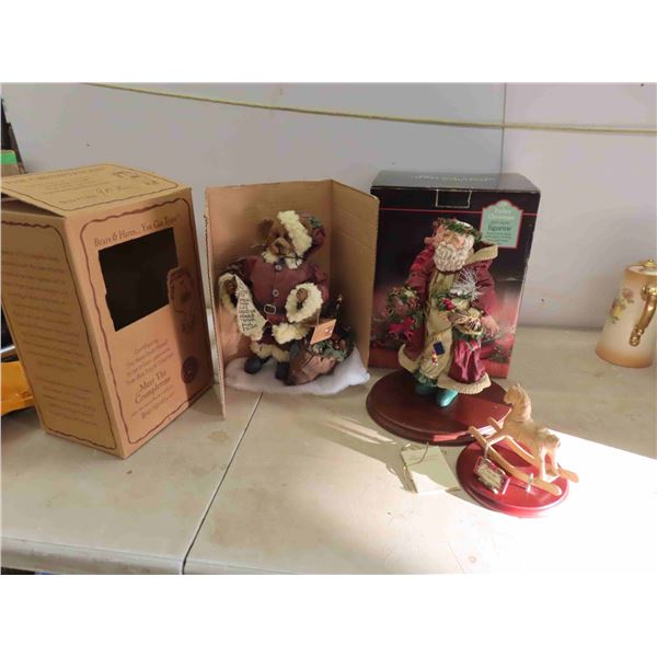 The Heritage Santa Collection: Santa and Rocking Horse , The Crumpletons 