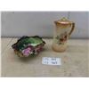 Image 1 : Royal Devon Cocoa Pot , Hand Painted China Candy Dish 