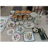 Image 2 : The Botanic Garden 80pce Dinnerware Includes Canisters, Salt and