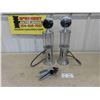 Image 1 : 2 Gas Pump Liquor Dispensers 19'' Tall , Cork Screw 