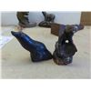 Image 8 : Decanter with Shot Glasses, 9'' Totem Pole, Bowling Pin Pickle Forks, 