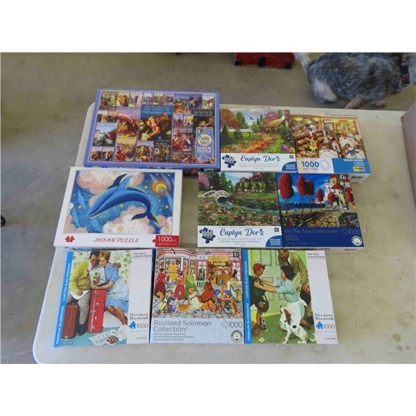 9 Jigsaw Puzzles 1000pcs 