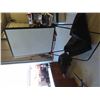 Image 2 : 2 Sided White Board Easel with 2 Easel Pads & Carry Case 