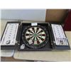 Image 1 : Dart Board Mounted in Case with Darts and Score Board 