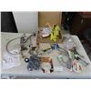 Image 1 : Plumbing Supplies: Brass Tap, Braided Hose, Kitchen Faucet, Plus 