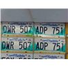 Image 2 : 12 Manitoba License Plates 